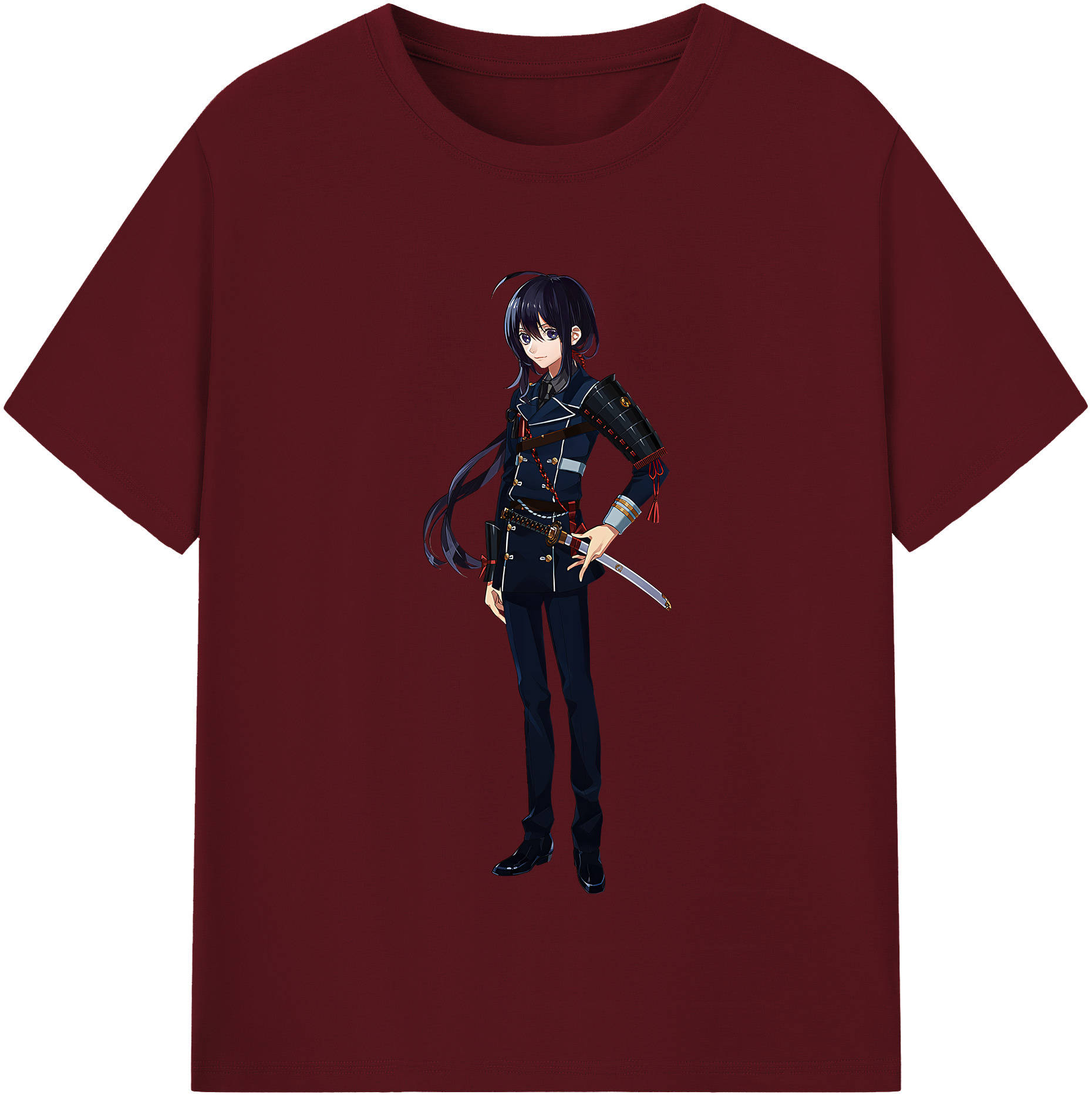 （画像用） 刀剣乱舞 Touken Ranbu 綿100％半袖Tシャツ（フロントプリント）
